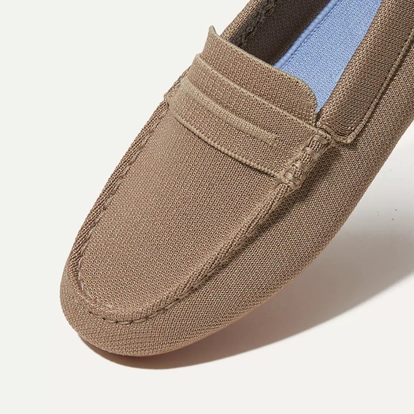 Rothy’s The Driver Loafer Women’s Size 8 Neutral Brown / Beige LIKE NEW - Picture 3 of 9